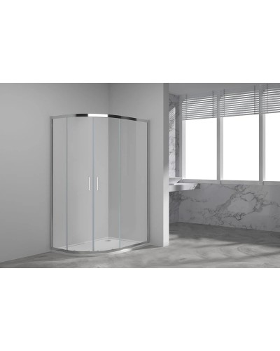 Душевой уголок 120х90 см Vincea Garda VSJ-1G129CL прозрачное