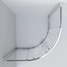 Душевой уголок 120х90 см Vincea Garda VSJ-1G129CL прозрачное