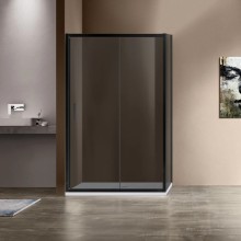 Душевой уголок 120x90 см Vincea Garda VSR-1G9012CGB тонированное