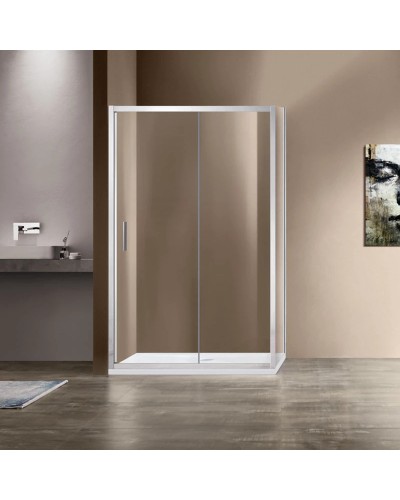 Душевой уголок 120x100 см Vincea Garda VSR-1G1012CL прозрачное