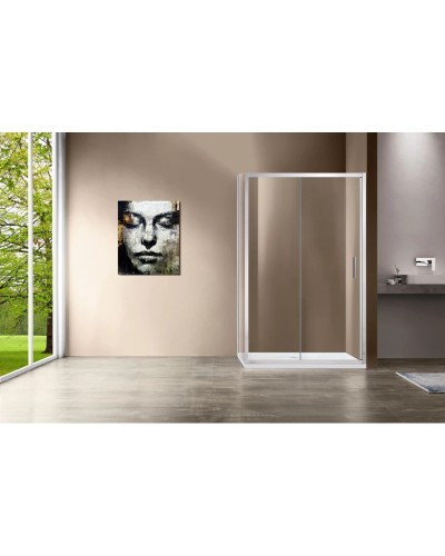 Душевой уголок 120x100 см Vincea Garda VSR-1G1012CL прозрачное