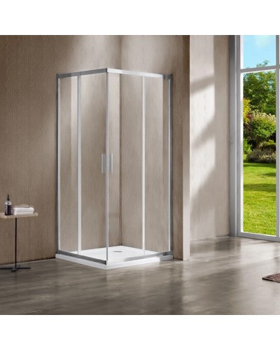 Душевой уголок 80x80 см Vincea Garda VSS-1G800CL прозрачное