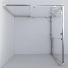 Душевой уголок 90х90 см Vincea Garda VSS-1G900CL прозрачное