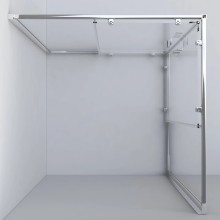 Душевой уголок 100x90 см Vincea Garda VSS-1G9010CL прозрачное