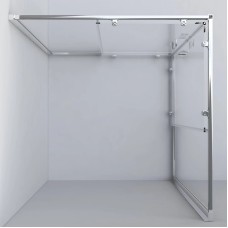 Душевой уголок 100x90 см Vincea Garda VSS-1G9010CL прозрачное