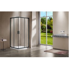 Душевой уголок 100x90 см Vincea Garda VSS-1G9010CLB прозрачное