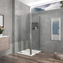 Душевой уголок 68,6-78,6х90 см Vincea Intra VSR-1I708090CL прозрачное