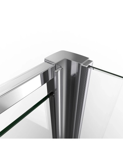 Душевой уголок 91,6-105x90 см Vincea Intra VSR-1I901090CL прозрачное