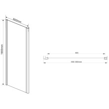 Душевой уголок 91,6-105x90 см Vincea Intra VSR-1I901090CH шиншилла