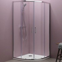 Душевой уголок Kolpa San Eco Quat TKP 80x80 538570 профиль Хром стекло прозрачное