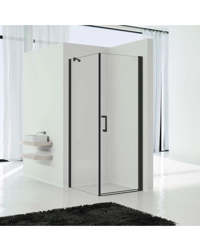Душевой уголок 88,6х89 см Vincea Orta VSR-1O9090CLB прозрачное