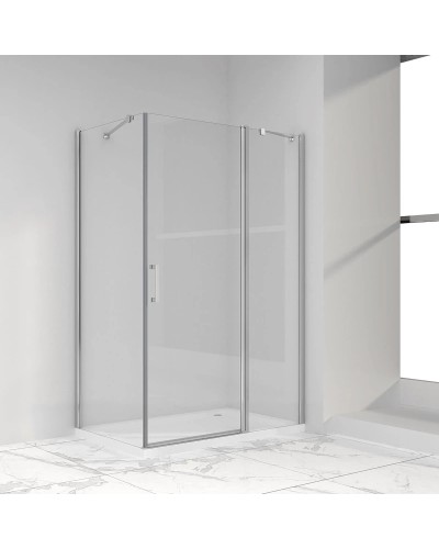 Душевой уголок 118,6x79 см Vincea Orta VSR-1O8012CL прозрачное