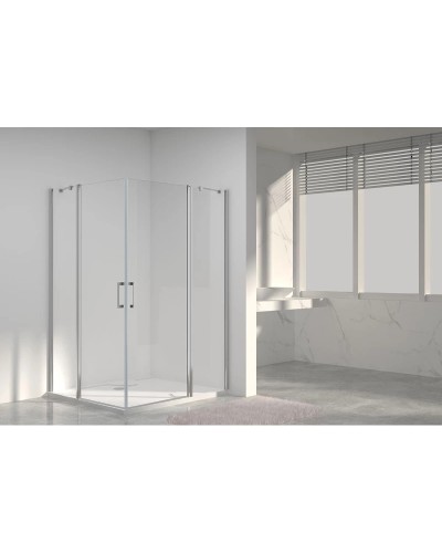 Душевой уголок 98,6x98,6 см Vincea Orta VSS-1O1010CL прозрачное