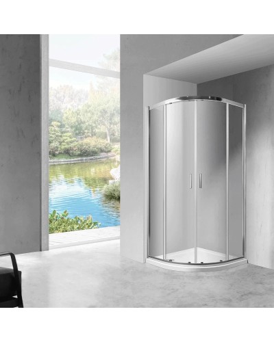 Душевой уголок 100x100 см Vincea Scala VSQ-2SC100CL прозрачное