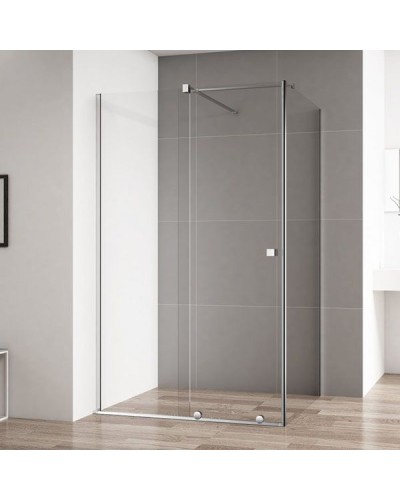 Душевой уголок Cezares Stream STREAM-AH-1-110/90-C-Cr 110x90 профиль Хром стекло прозрачное