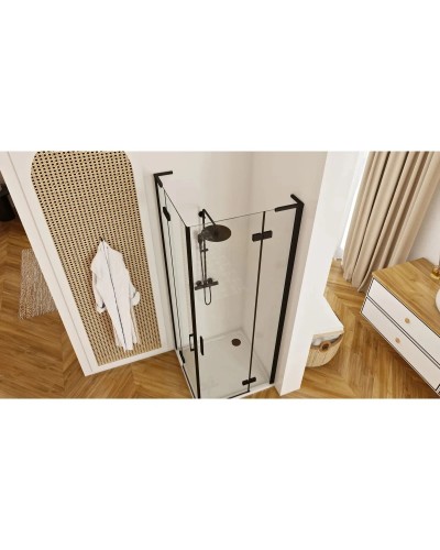 Душевой уголок 78х78 см Rea Hugo REA-K6600 прозрачное