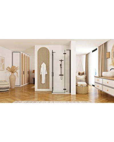 Душевой уголок 88х88 см Rea Hugo REA-K6601 прозрачное