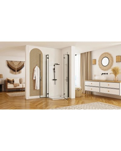 Душевой уголок 98х98 см Rea Hugo REA-K6602 прозрачное