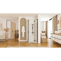 Душевой уголок 98х98 см Rea Hugo REA-K6602 прозрачное