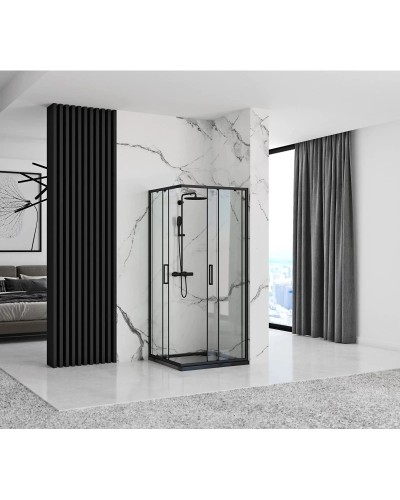 Душевой уголок 78х78 см Rea Punto REA-K4800 прозрачное