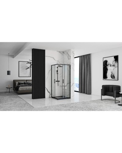 Душевой уголок 78х78 см Rea Punto REA-K4800 прозрачное
