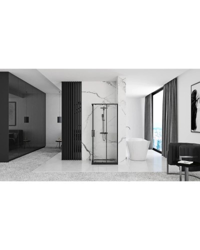 Душевой уголок 78х78 см Rea Punto REA-K4800 прозрачное