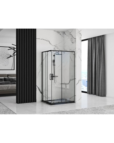 Душевой уголок 98х78 см Rea Punto REA-K4806 прозрачное