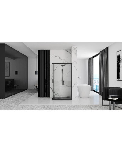 Душевой уголок 98х78 см Rea Punto REA-K4806 прозрачное