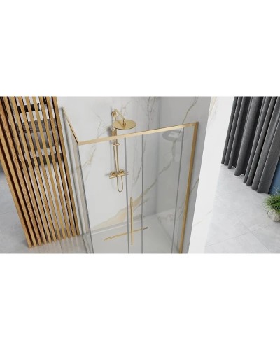 Душевой уголок 88,5х89 см Rea Solar REA-K4900 прозрачное