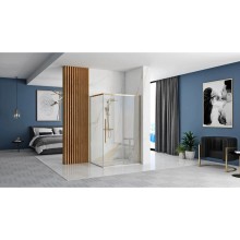 Душевой уголок 88,5х89 см Rea Solar REA-K4900 прозрачное