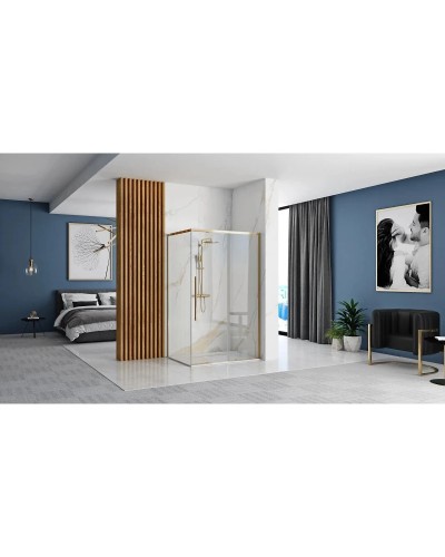 Душевой уголок 88,5х89 см Rea Solar REA-K4900 прозрачное