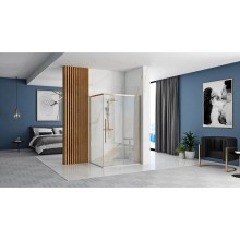 Душевой уголок 98,5х79 см Rea Solar REA-K4901 прозрачное