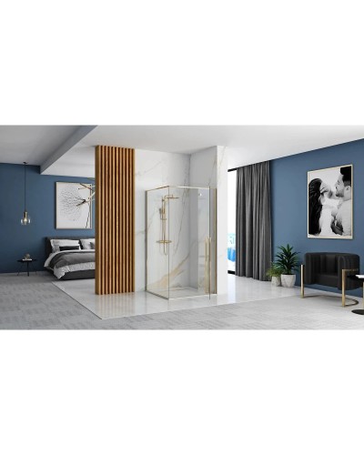 Душевой уголок 89,5х90 см Rea Fargo REA-K4903 прозрачное