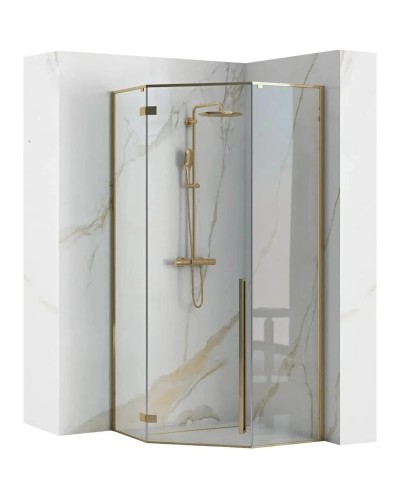 Душевой уголок 100х100 см Rea Diamond REA-K6616 прозрачное