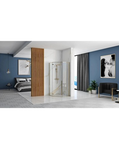 Душевой уголок 100х100 см Rea Diamond REA-K6616 прозрачное