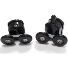 Душевой уголок 160х75 см Abber Schwarzer Diamant AG30160B-S75B прозрачное