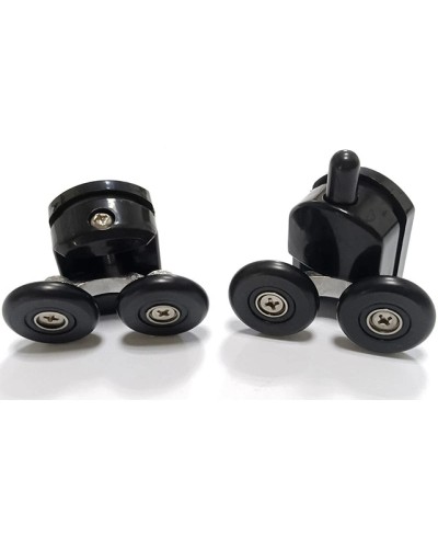 Душевой уголок 120х75 см Abber Schwarzer Diamant AG30120B-S75B-S75B прозрачное