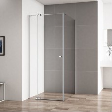 Душевой уголок Cezares Valvola-AH-1 80x90 профиль Хром стекло прозрачное