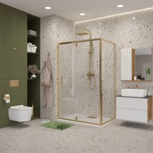 Душевой уголок 110х90 см Niagara NG-43-11AG-A90G прозрачное