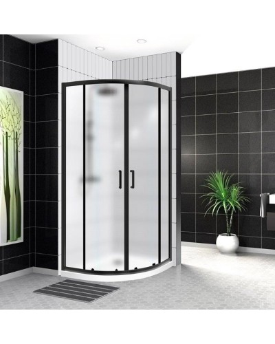 Душевой уголок BelBagno UNO-195-R-2-90-P-NERO
