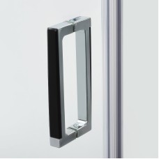 Душевой уголок WasserKRAFT Aller 120х100 R 10H10RBLACK MATT профиль Хром матовый стекло прозрачное