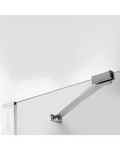 Душевой уголок WasserKRAFT Aller 120х80 L 10H06LBLACK MATT профиль Хром матовый стекло прозрачное