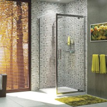 Душевой уголок WasserKRAFT Berkel 100х100 48P19 профиль Хром стекло прозрачное