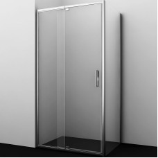 Душевой уголок WasserKRAFT Berkel 110x80 48P14 профиль Хром стекло прозрачное
