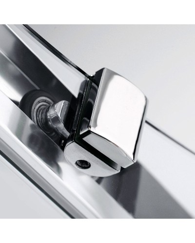 Душевой уголок WasserKRAFT Main 100x100 41S23 профиль Хром стекло прозрачное