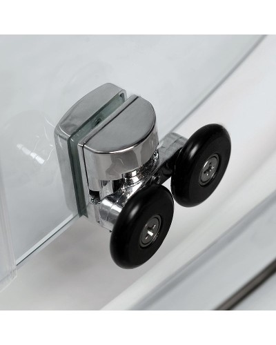 Душевой уголок WasserKRAFT Main 100x100 41S23 профиль Хром стекло прозрачное