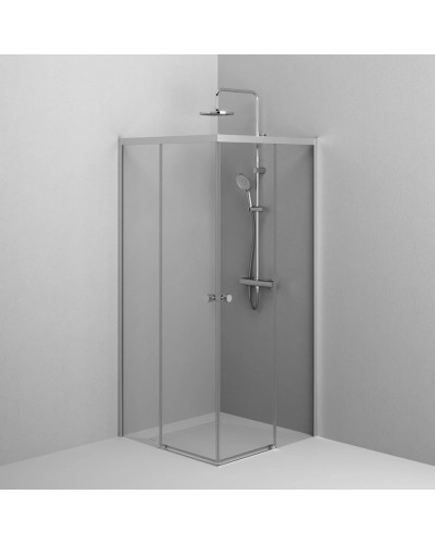 Душевой уголок 88,4х88,4 см Am.Pm X-Joy W94G-403-9090-MT прозрачное