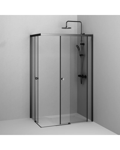 Душевой уголок 118,4х78,4 см Am.Pm X-Joy W94G-403-12080-BT прозрачное
