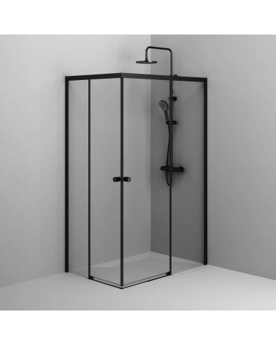 Душевой уголок 118,4х78,4 см Am.Pm X-Joy W94G-403-12080-BT прозрачное