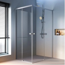 Душевой уголок 118,4х88,4 см Am.Pm X-Joy W94G-403-12090-MT прозрачное